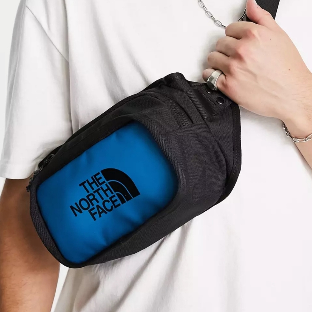 New! THE NORTH FACE Explorer Fanny Waist Lumbar Hip Pack Banff Blue Cros…